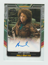 Load image into Gallery viewer, 2022 Star Wars The Book of Boba Fett Season 1 Autographs #A-AS Amy Sedaris as Peli Motto
