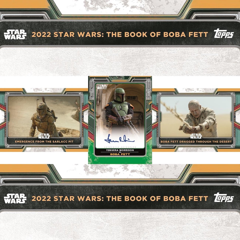 2022 Star Wars The Book of Boba Fett Season 1 base cards