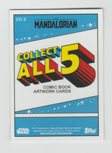 Load image into Gallery viewer, 2022 Star Wars The Mandalorian Chrome Beskar Edition Comic Book Artwork #CC-2 Don&#39;t Worry, We&#39;ve Got This!
