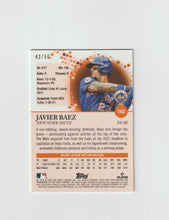 Load image into Gallery viewer, 2022 Topps Pristine Gold #162 Javier Baez
