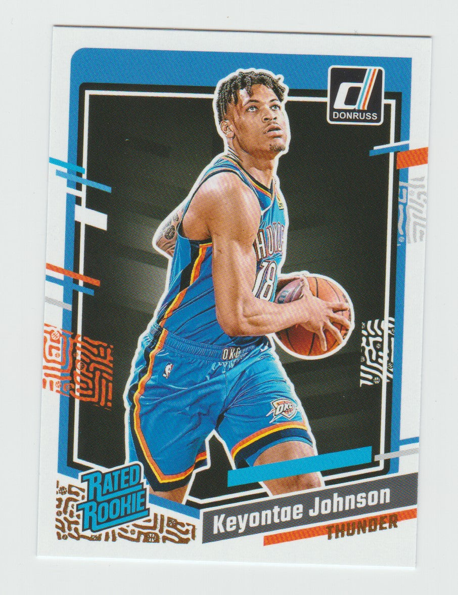 2023-24 Donruss Rated Rookie #237 Keyontae Johnson