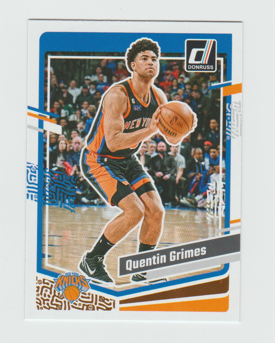 2023-24 Donruss #100 Quentin Grimes