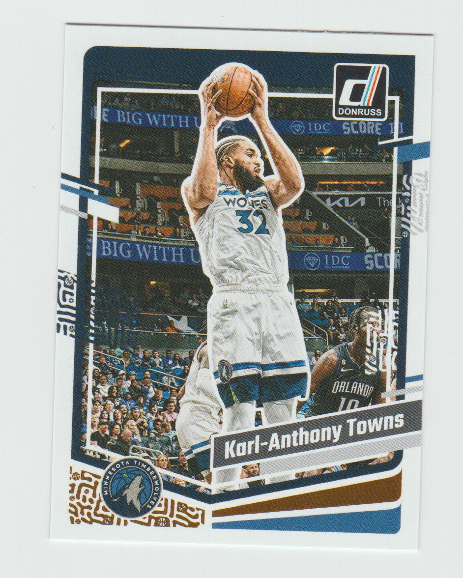 2023-24 Donruss #155 Karl-Anthony Towns