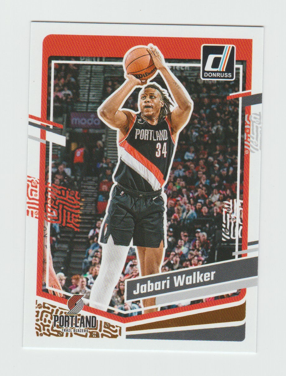 2023-24 Donruss #156 Jabari Walker