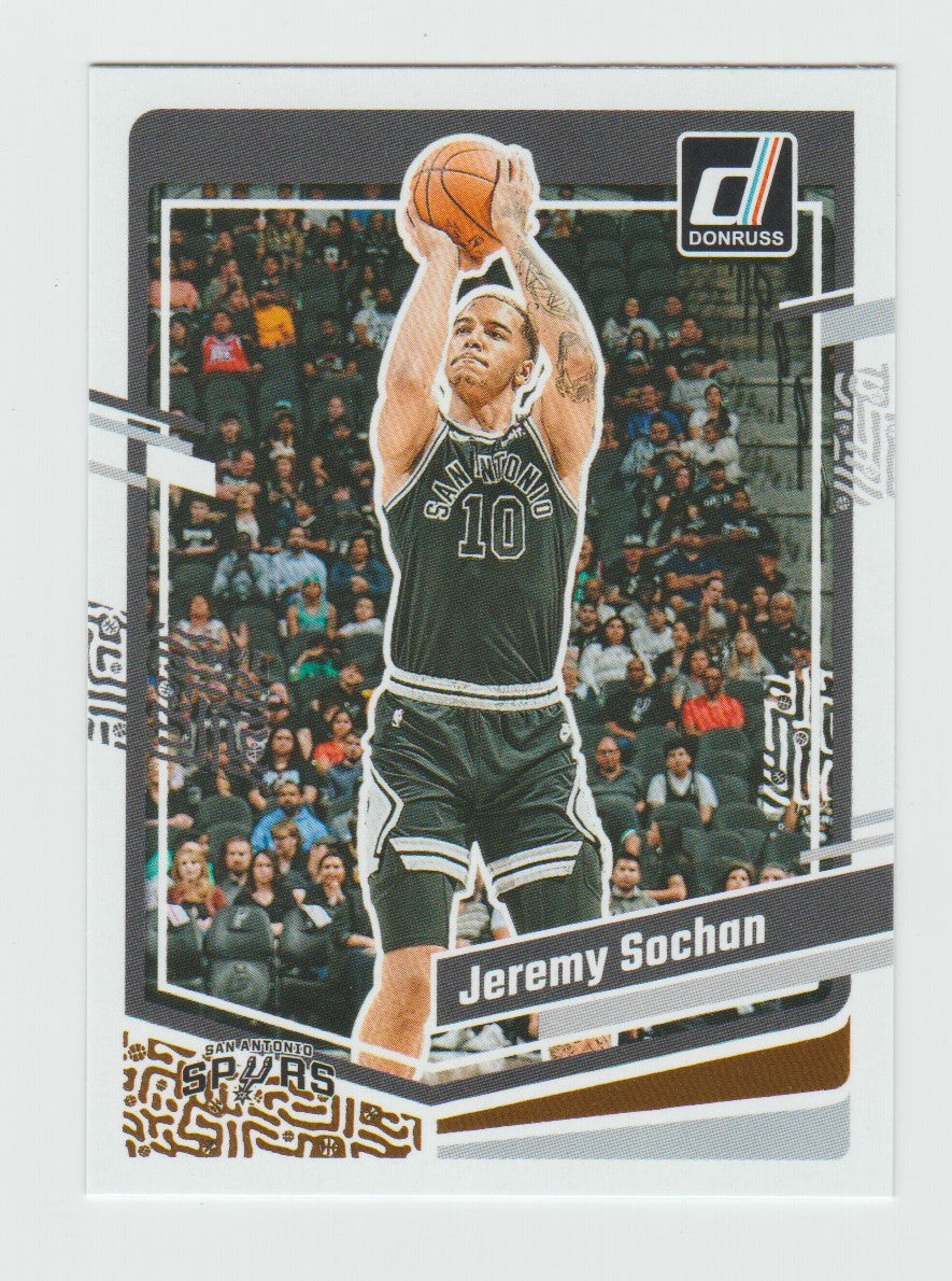 2023-24 Donruss #168 Jeremy Sochan