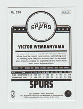 Load image into Gallery viewer, 2023-24 Hoops Winter Purple #298 Victor Wembanyama
