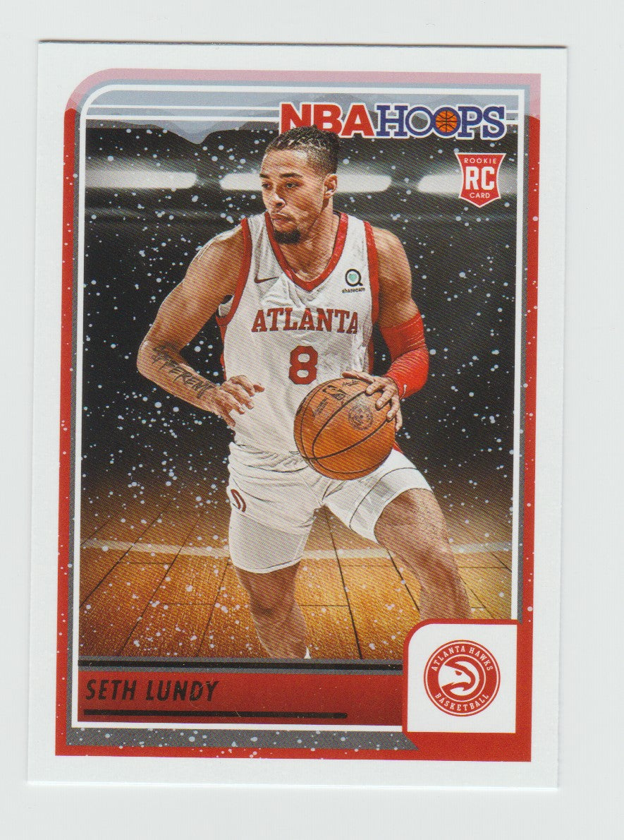 2023-24 Hoops Winter Rookie RC Card #244 Seth Lundy