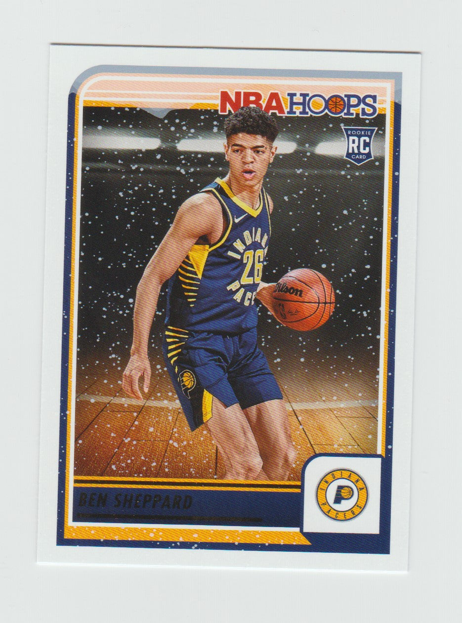 2023-24 Hoops Winter Rookie RC Card #261 Ben Sheppard