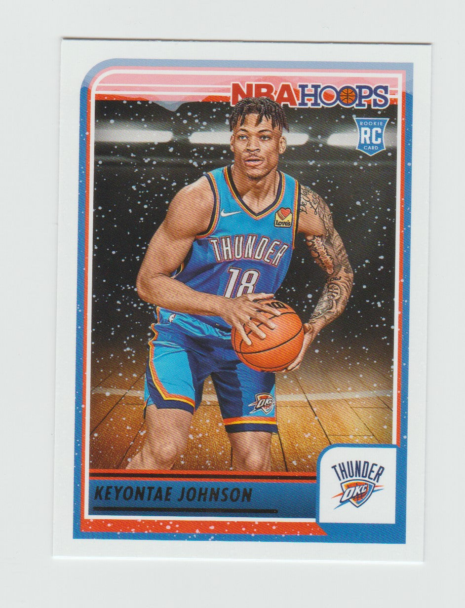 2023-24 Hoops Winter Rookie RC Card #263 Keyontae Johnson