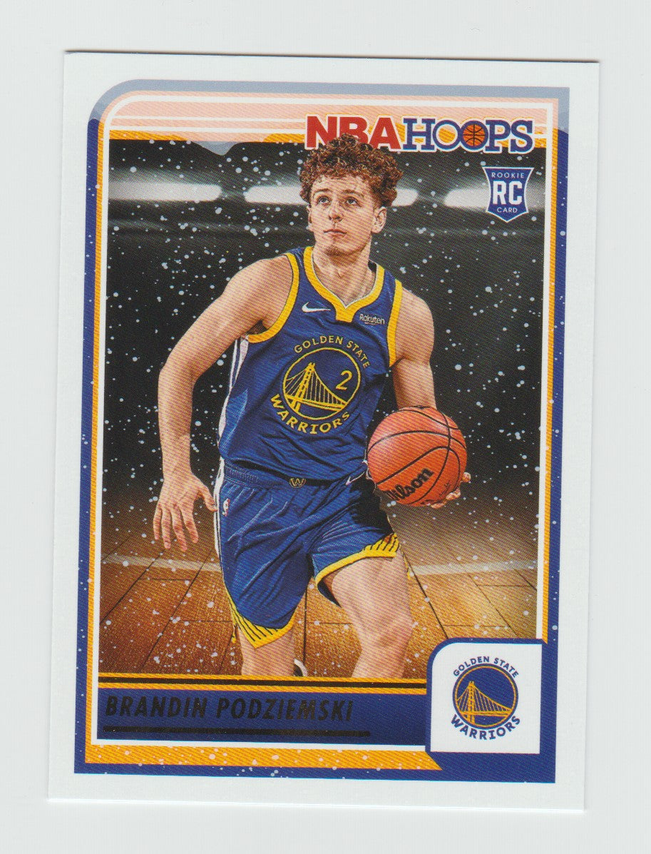 2023-24 Hoops Winter Rookie RC Card #264 Brandin Podziemski