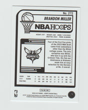 Load image into Gallery viewer, 2023-24 Hoops Winter Rookie RC Card #272 Brandon Miller
