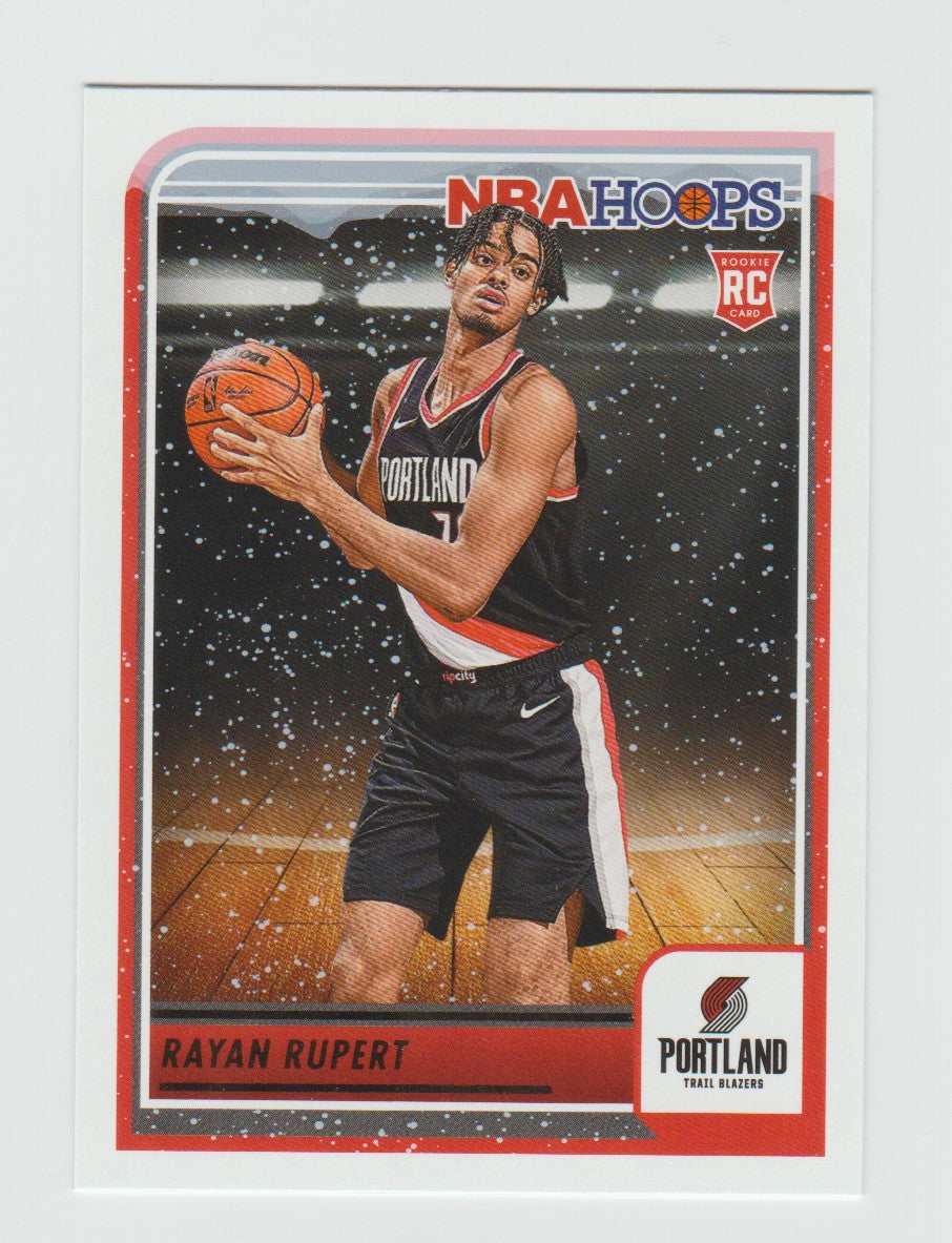 2023-24 Hoops Winter Rookie RC Card #273 Rayan Rupert