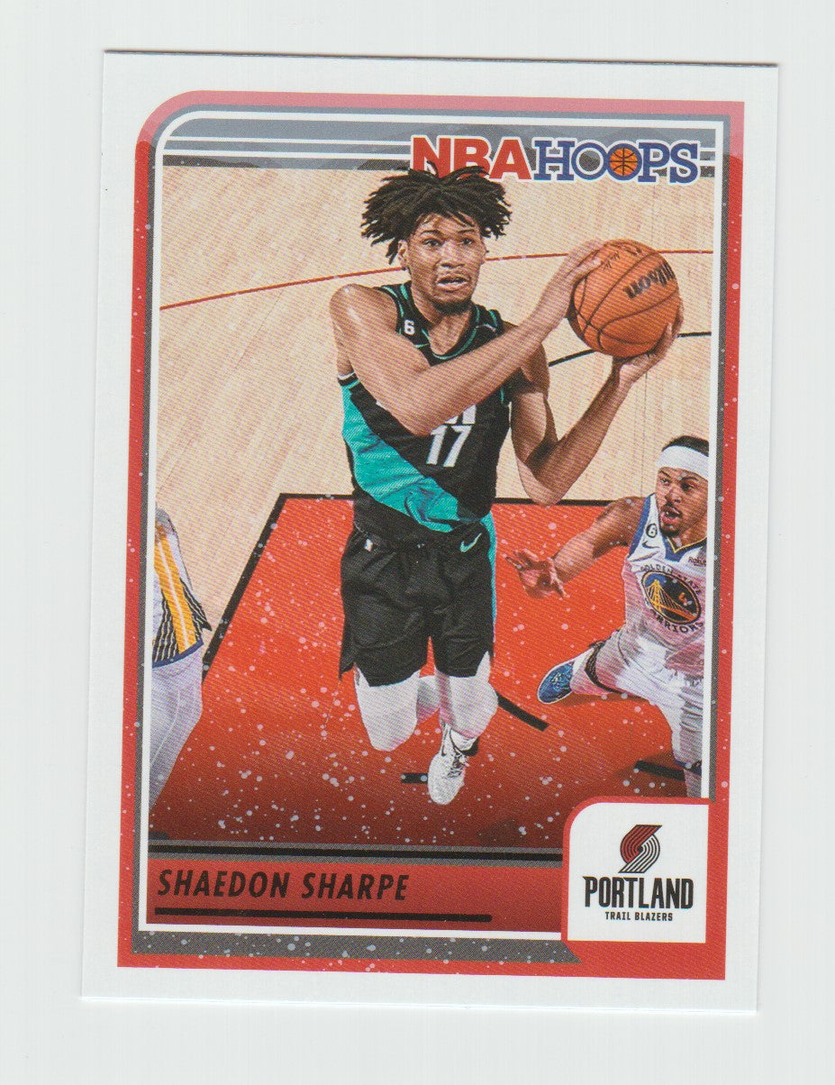 2023-24 Hoops Winter #166 Shaedon Sharpe