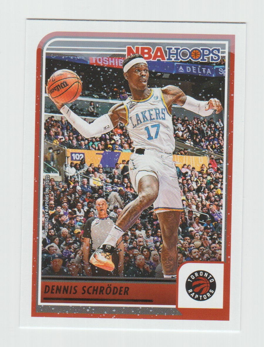 2023-24 Hoops Winter #77 Dennis Schroder