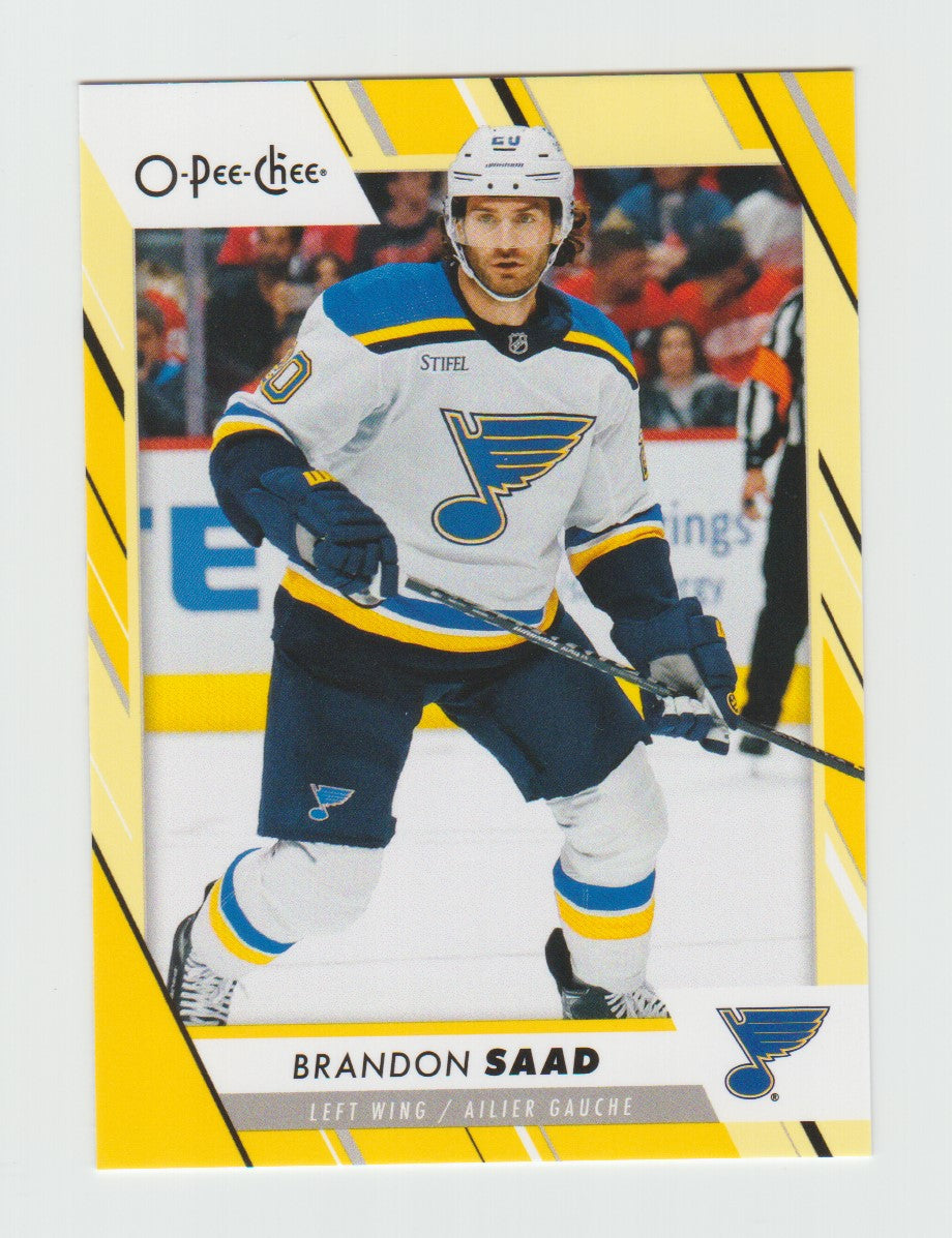 2023-24 O-Pee-Chee Yellow #273 Brandon Saad