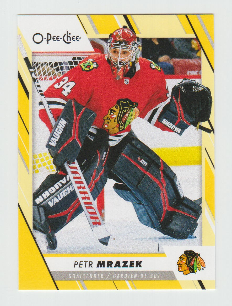 2023-24 O-Pee-Chee Yellow #472 Petr Mrazek