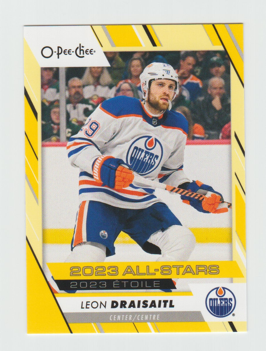 2023-24 O-Pee-Chee Yellow #538 Leon Draisaitl