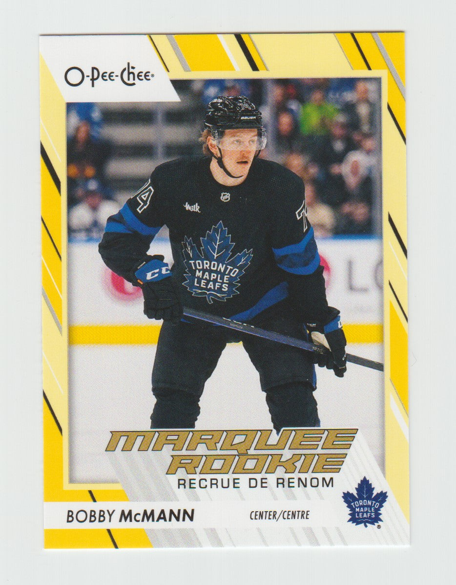 2023-24 O-Pee-Chee Yellow #561 Bobby McMann