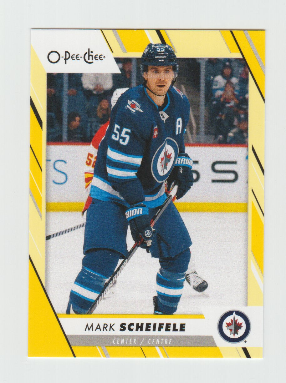 2023-24 O-Pee-Chee Yellow #94 Mark Scheifele