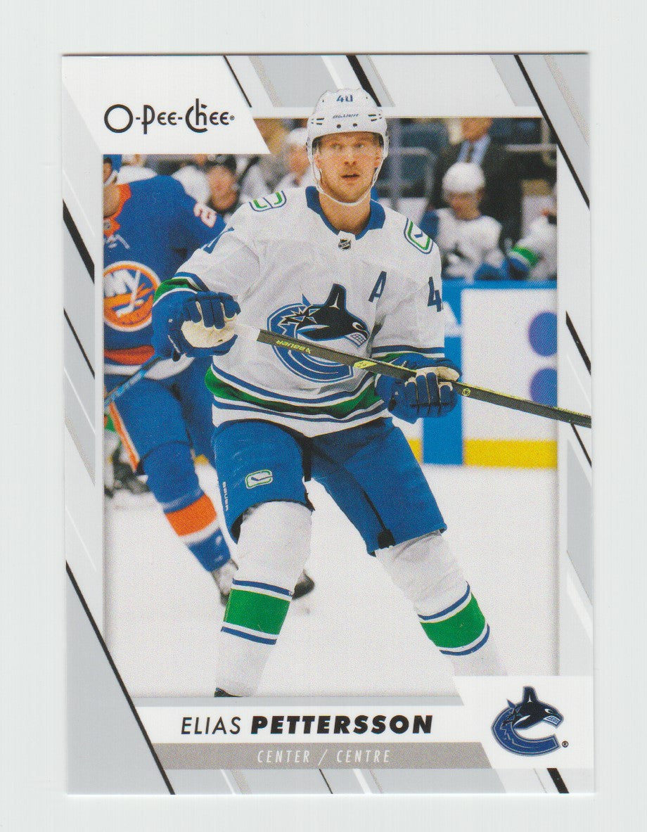 2023-24 O-Pee-Chee #108 Elias Pettersson