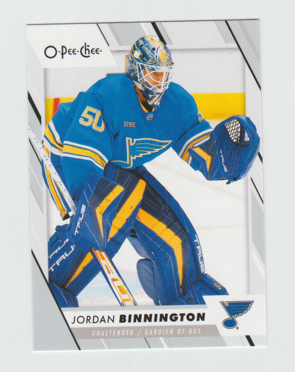 2023-24 O-Pee-Chee #83 Jordan Binnington