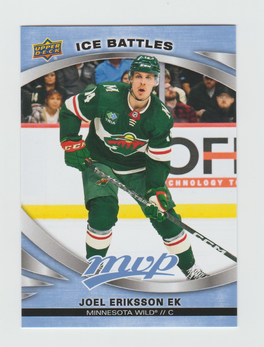 2023-24 Upper Deck MVP Ice Battles #113 Joel Eriksson Ek