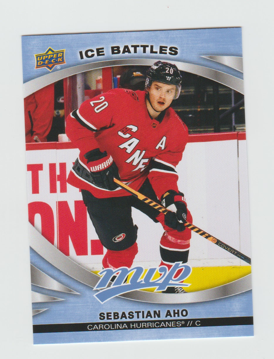 2023-24 Upper Deck MVP Ice Battles #121 Sebastian Aho