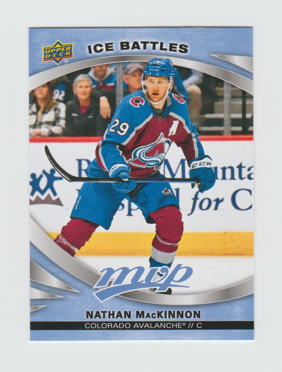 2023-24 Upper Deck MVP Ice Battles #75 Nathan MacKinnon