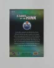 Load image into Gallery viewer, 2023-24 Upper Deck MVP Stars of the Rink #SS-4 Connor McDavid
