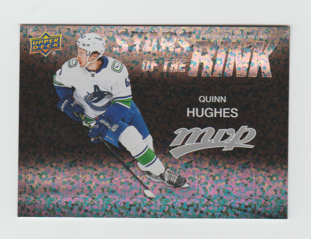 2023-24 Upper Deck MVP Stars of the Rink #SS-27 Quinn Hughes