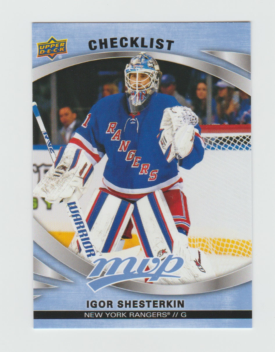 2023-24 Upper Deck MVP #100 Igor Shesterkin