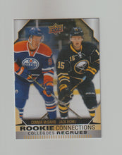 Load image into Gallery viewer, 2023-24 Upper Deck Tim Hortons Greatest Duos Rookie Connections #RC-6 Connor McDavid &amp; Jack Eichel
