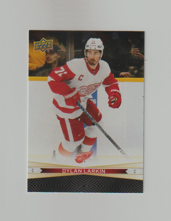 2023-24 Upper Deck Tim Hortons Greatest Duos #17 Dylan Larkin & Lucas Raymond