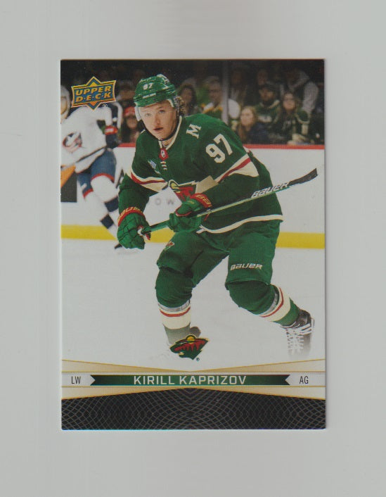 2023-24 Upper Deck Tim Hortons Greatest Duos #2 Kirill Kaprizov & Matt Boldy