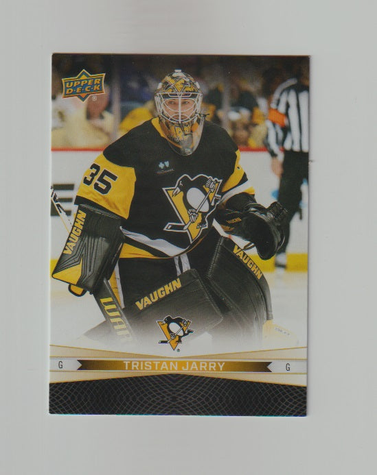 2023-24 Upper Deck Tim Hortons Greatest Duos #37 Tristan Jarry & Kris Letang