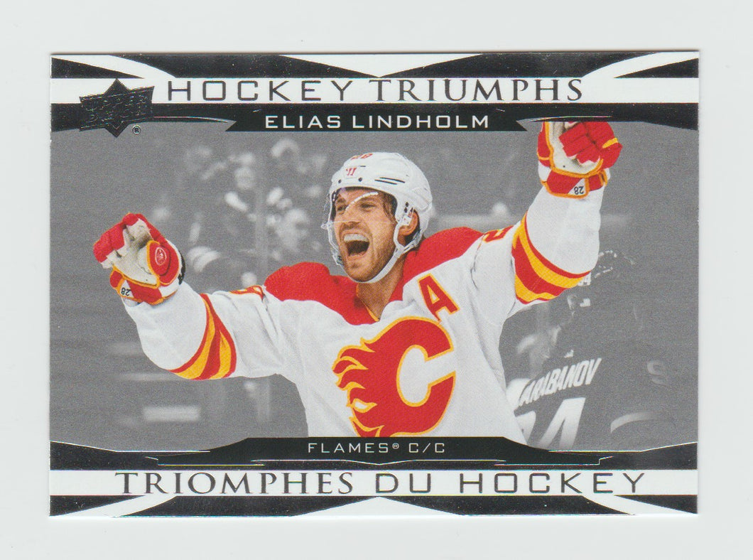 2023-24 Upper Deck Tim Hortons Hockey Triumphs #HT-3 Elias Lindholm