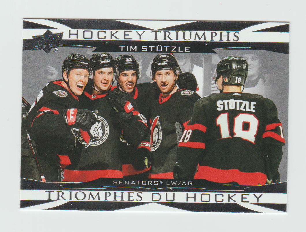 2023-24 Upper Deck Tim Hortons Hockey Triumphs #HT-6 Tim Stutzle