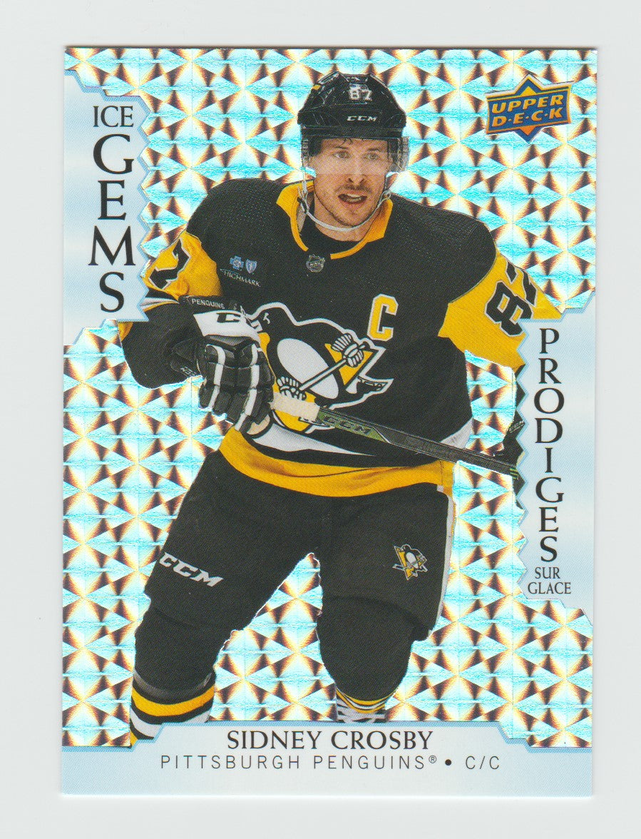 2023-24 Upper Deck Tim Hortons Ice Gems #IG-1 Sidney Crosby