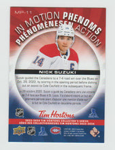 Load image into Gallery viewer, 2023-24 Upper Deck Tim Hortons In Motion Phenoms #MP-11 Nick Suzuki
