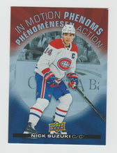 Load image into Gallery viewer, 2023-24 Upper Deck Tim Hortons In Motion Phenoms #MP-11 Nick Suzuki
