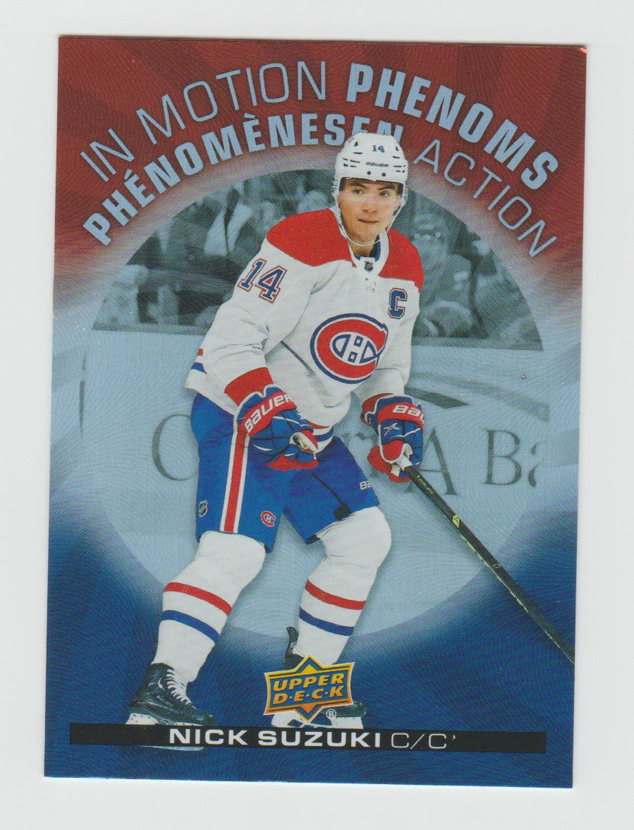 2023-24 Upper Deck Tim Hortons In Motion Phenoms #MP-11 Nick Suzuki