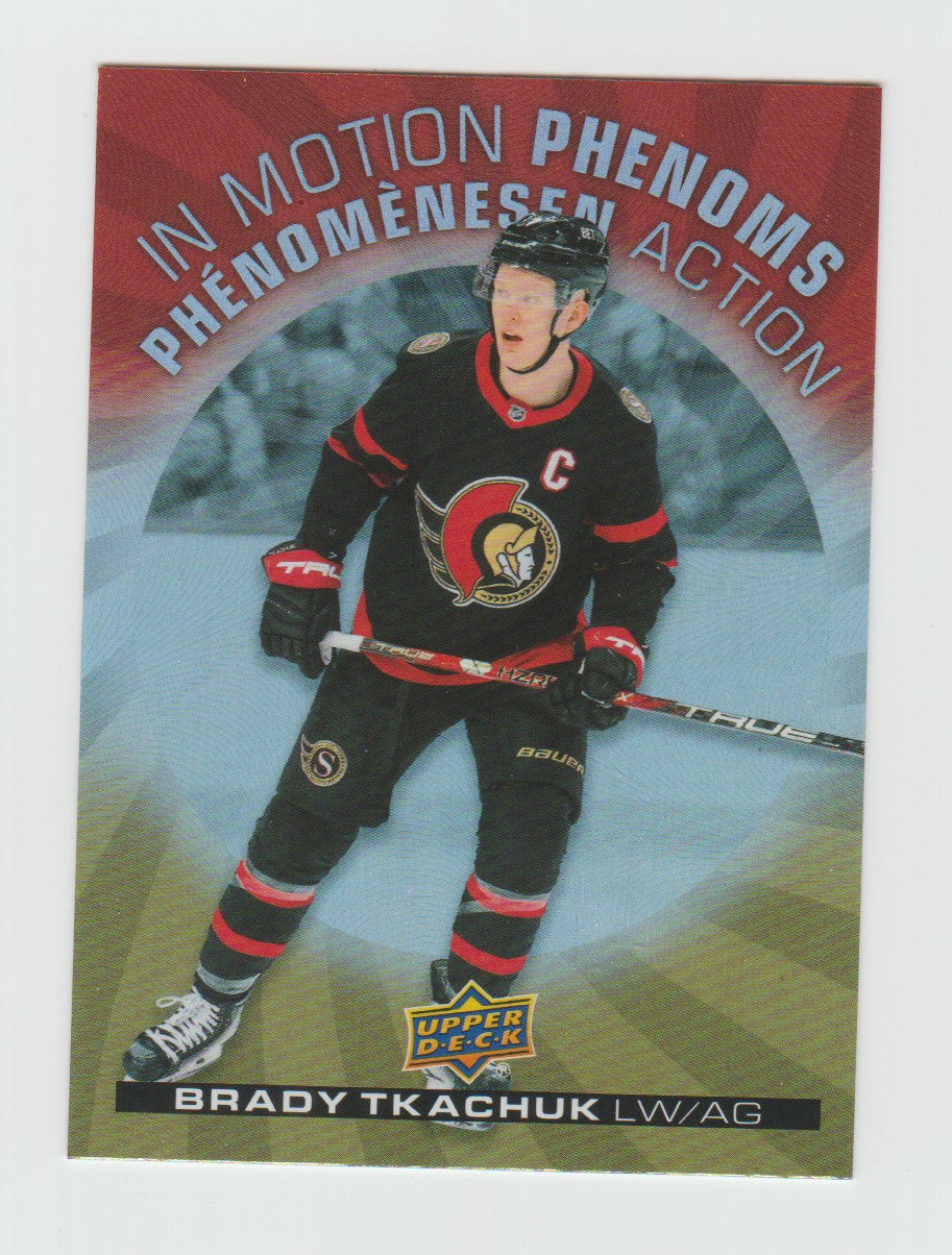 2023-24 Upper Deck Tim Hortons In Motion Phenoms #MP-12 Brady Tkachuk