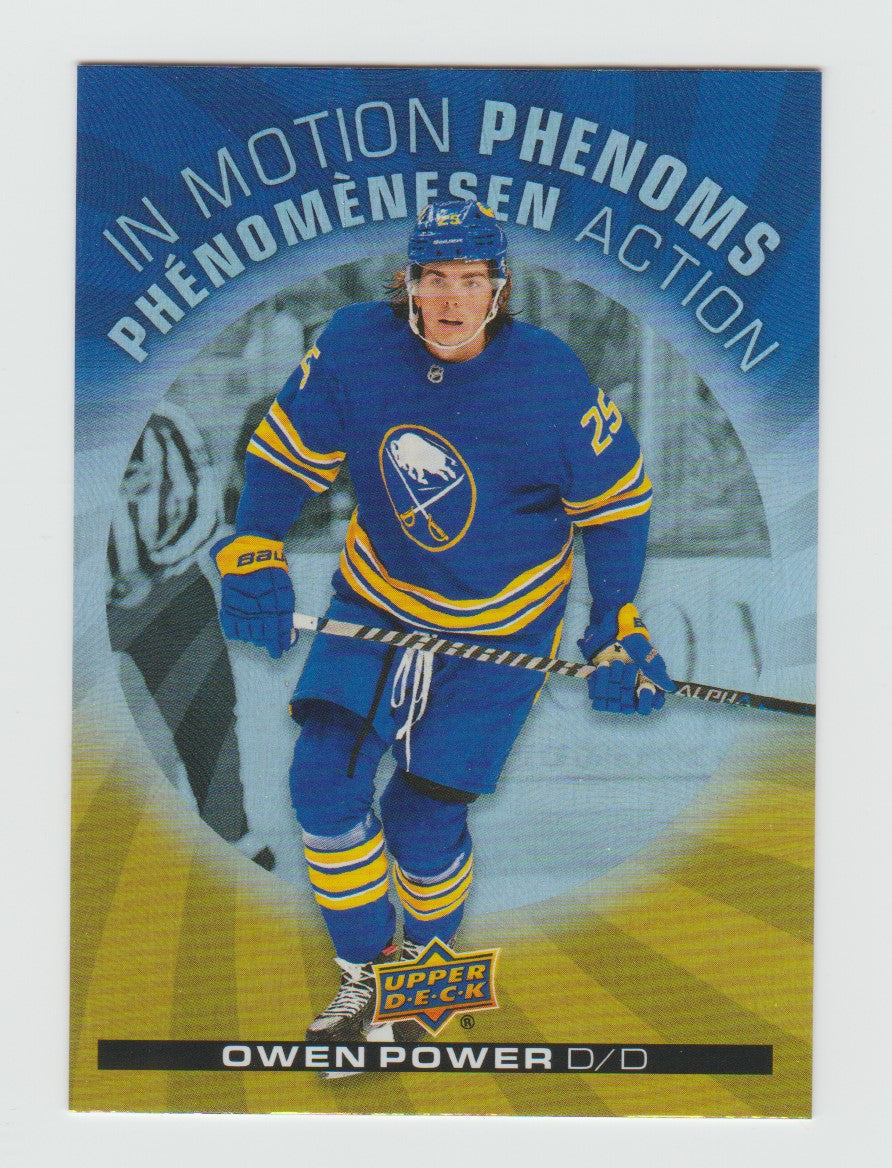 2023-24 Upper Deck Tim Hortons In Motion Phenoms #MP-13 Owen Power