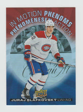 Load image into Gallery viewer, 2023-24 Upper Deck Tim Hortons In Motion Phenoms #MP-2 Juraj Slafkovsky
