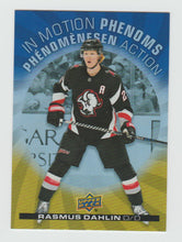 Load image into Gallery viewer, 2023-24 Upper Deck Tim Hortons In Motion Phenoms #MP-8 Rasmus Dahlin
