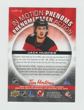 Load image into Gallery viewer, 2023-24 Upper Deck Tim Hortons In Motion Phenoms #MP-9 Jack Hughes
