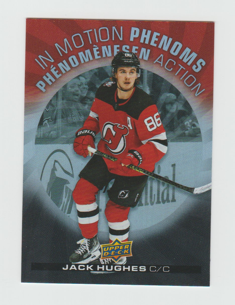 2023-24 Upper Deck Tim Hortons In Motion Phenoms #MP-9 Jack Hughes