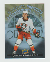 Load image into Gallery viewer, 2023-24 Upper Deck Tim Hortons In Motion Phenoms #MP-14 Trevor Zegras
