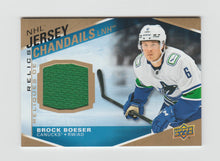 Load image into Gallery viewer, 2023-24 Upper Deck Tim Hortons Jerseys #J-BB Brock Boeser
