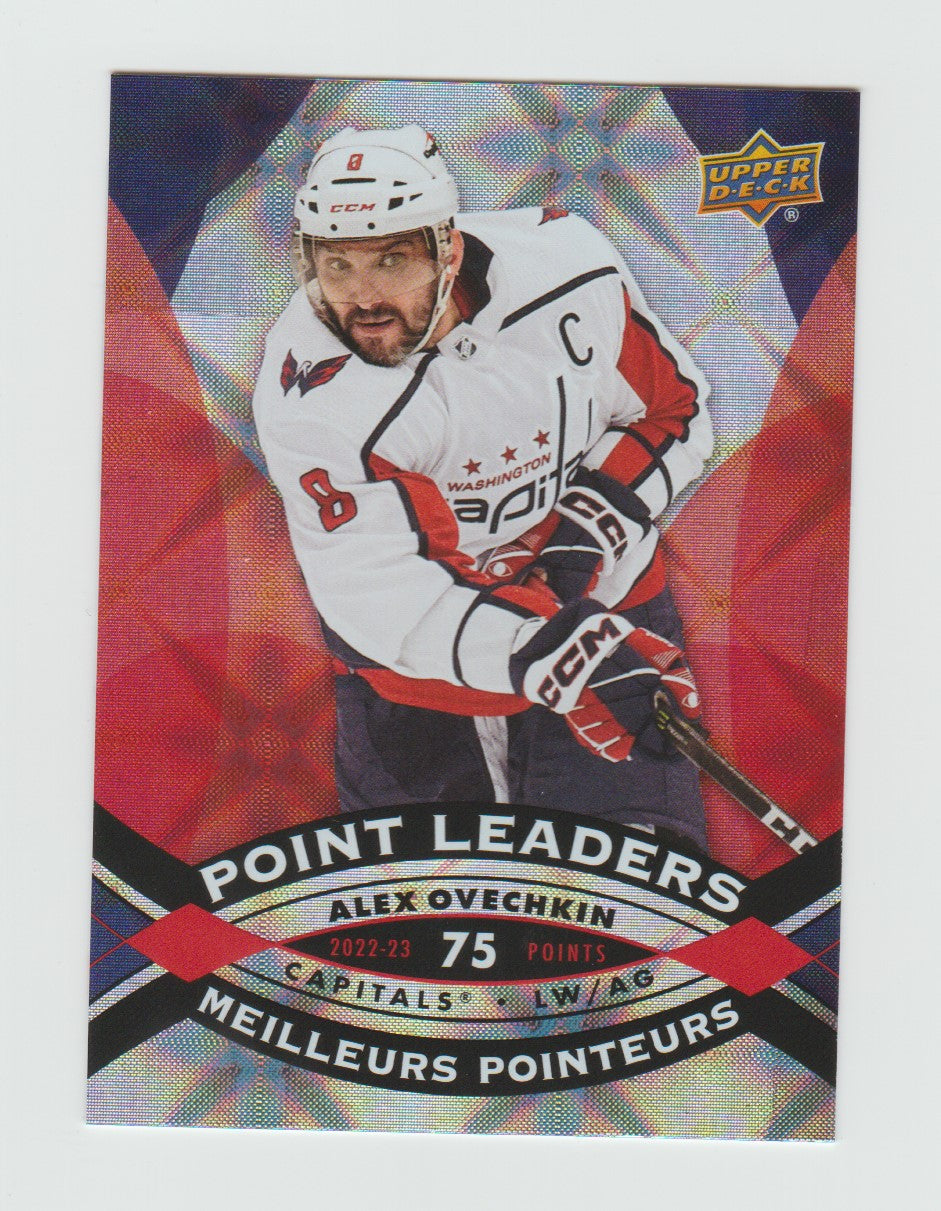 2023-24 Upper Deck Tim Hortons Point Leaders #PL-14 Alex Ovechkin